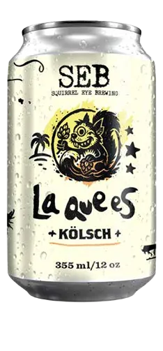 Botella de cerveza LA QUE ES